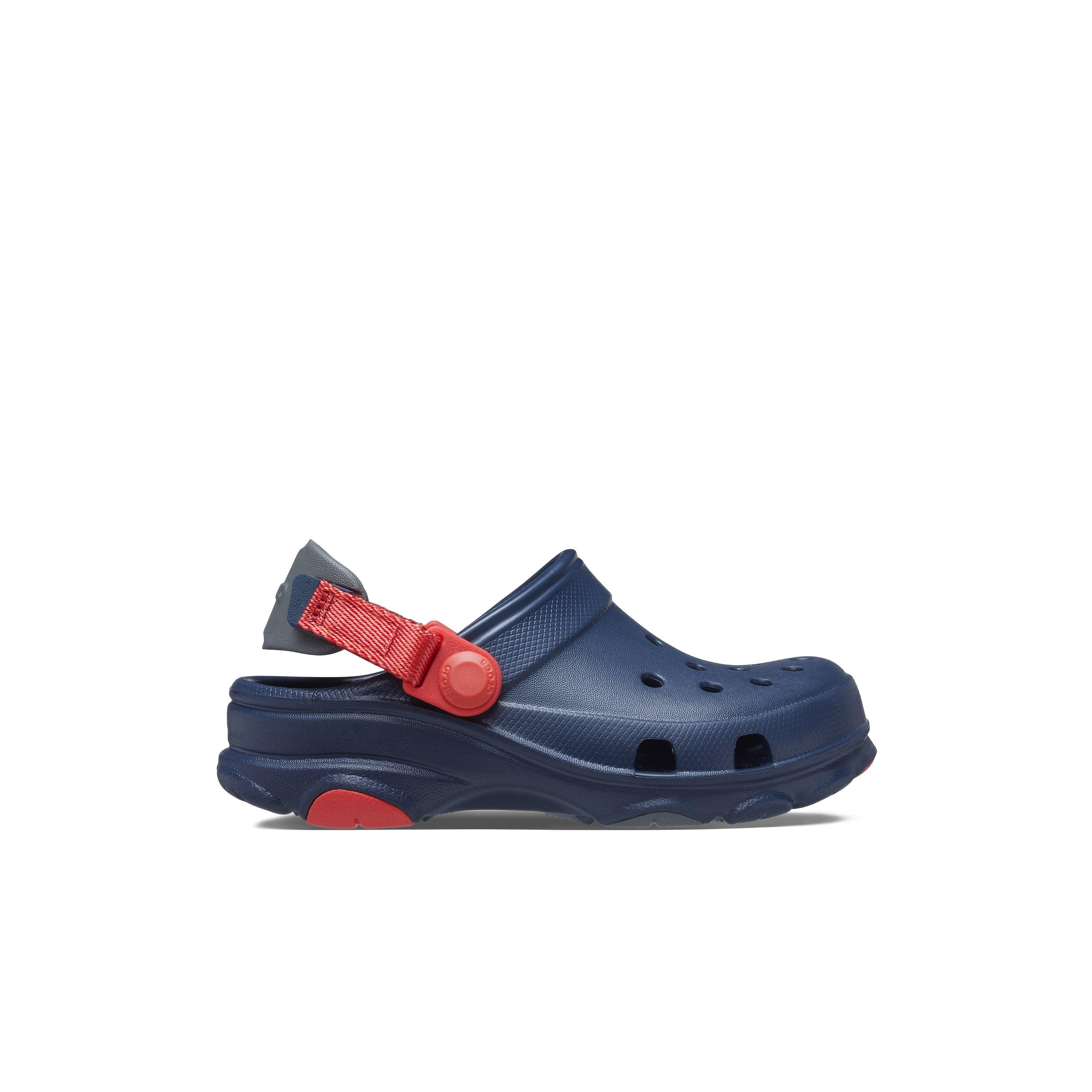 Boys deals navy crocs